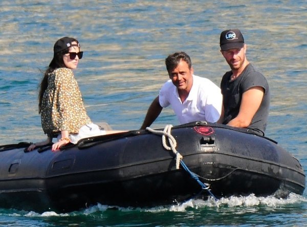 Dakota Johnson i Chris Martin