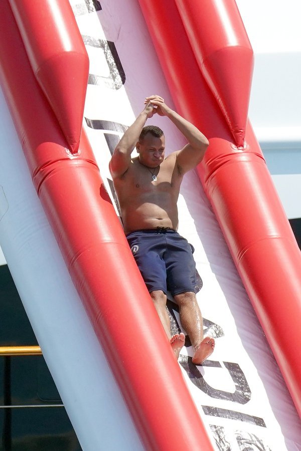 Alex Rodriguez u Saint-Tropezu