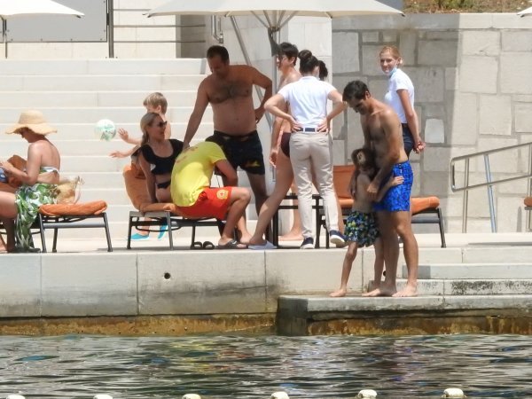 Roger Federer s obitelji i prijateljima na Malom Lošinju