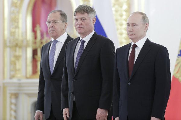 Miroslav Lazanski, Vladimir Putin i Sergej Lavrov