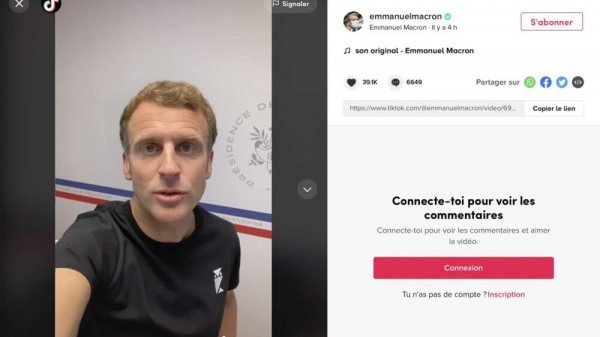 Macronovo motivacijsko gostovanje TikToku otišlo je u savim krivom smjeru