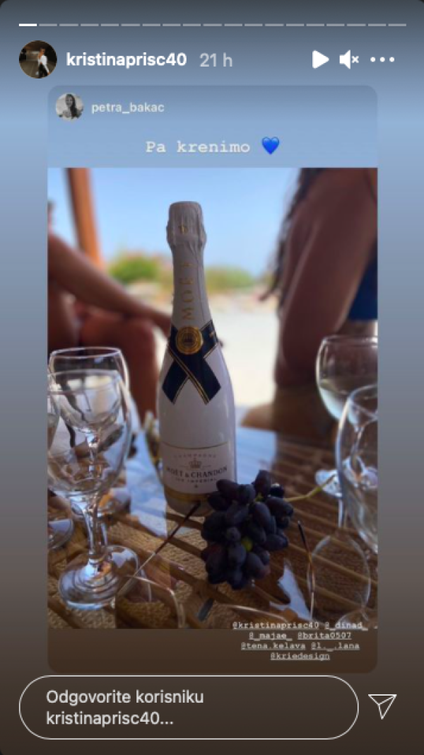 Kristina Prišč djevojačka zabava na Mikonosu