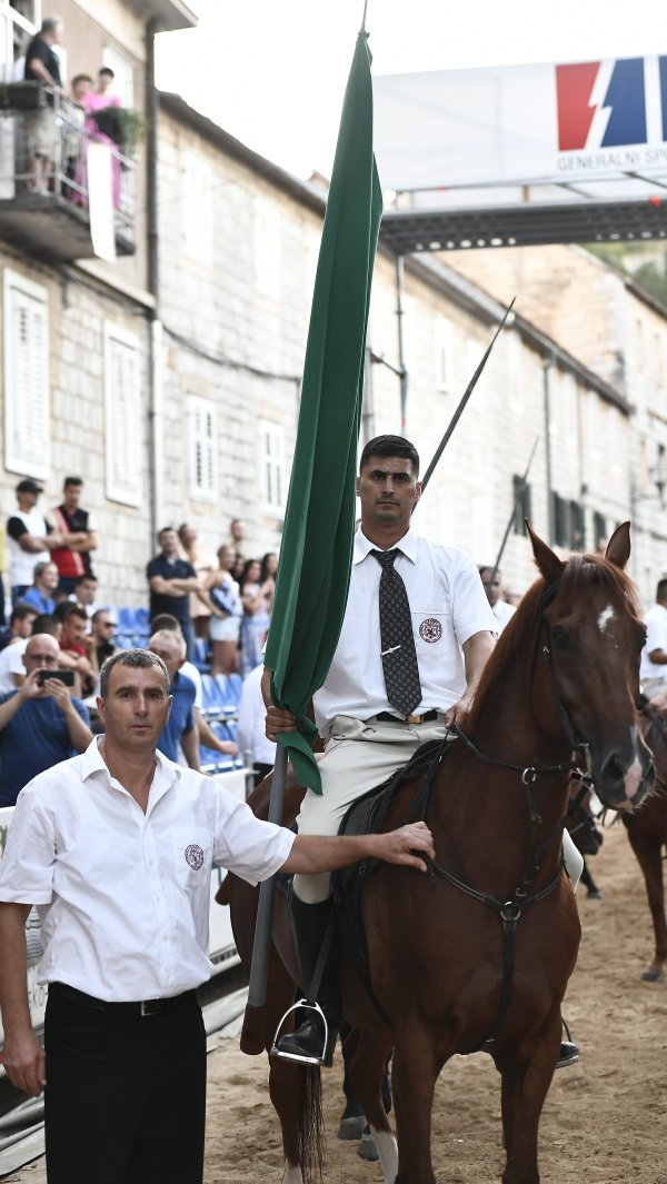 Natjecanje alkara za Baru u sklopu 306. Sinjske alke