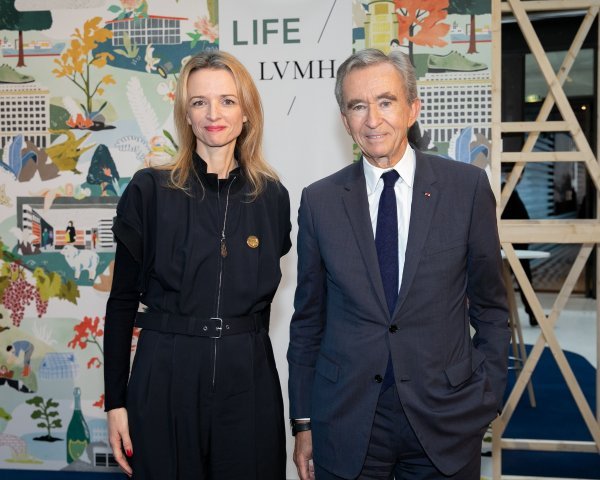 Delphine Arnault s ocem