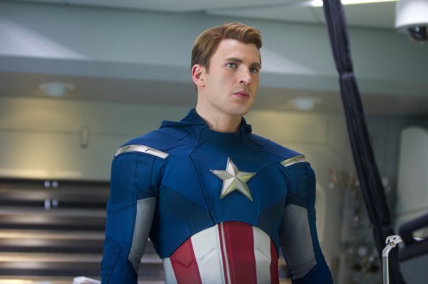 Chris Evans kao Kapetan Amerika
