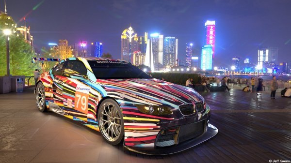 BMW Art Car  Jeff Koons, BMW M3 GT2, 2010.