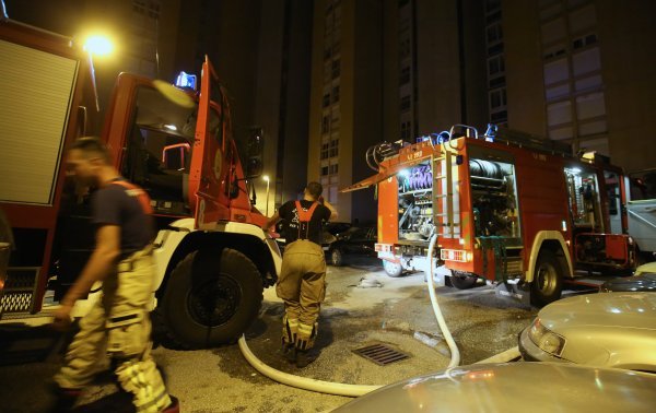 U Splitu izgorio stan