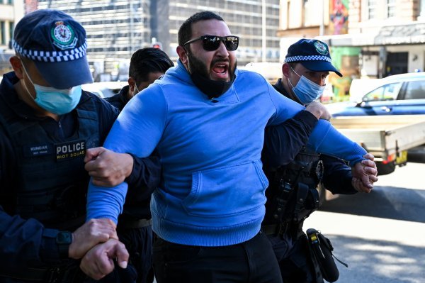 Anti-covid prosvjedi u Australiji