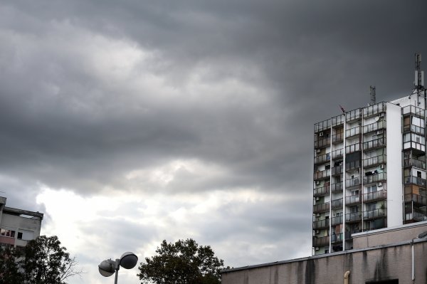 Tmurni oblaci nad Zagrebom