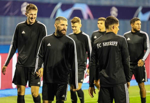 Trening nogometaša Šerifa na Maksimiru