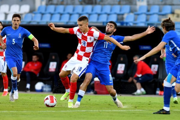 Kvalifikacije za EP u nogometu, U-21: Hrvatska - Azerbajdžan