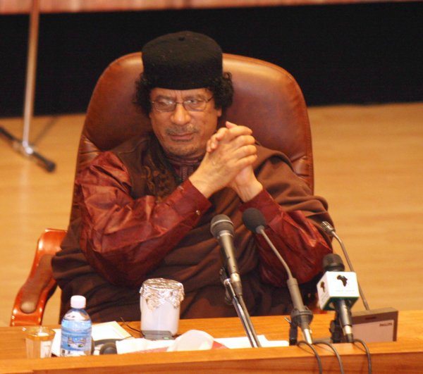 Moamer Gadafi