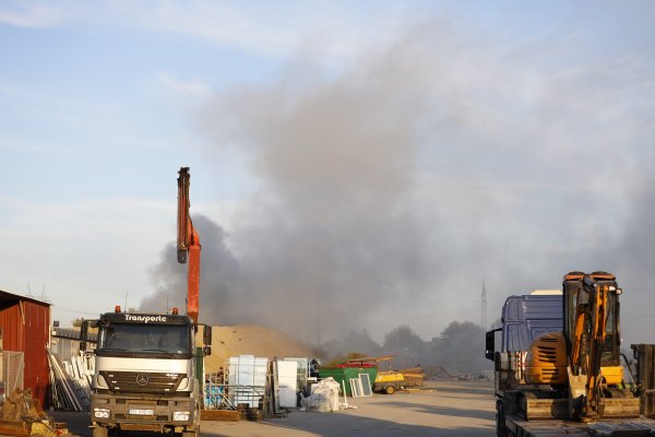 Požar na istoku Zagreba