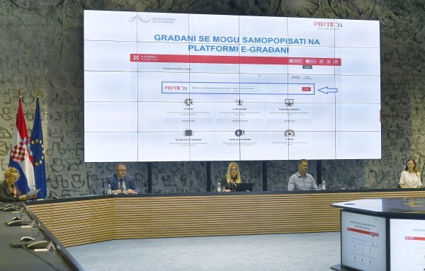 Konferencija za medije povodom prvog digitalnog popisa stanovništva