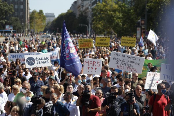 Održan Ekološki ustanak u Beogradu