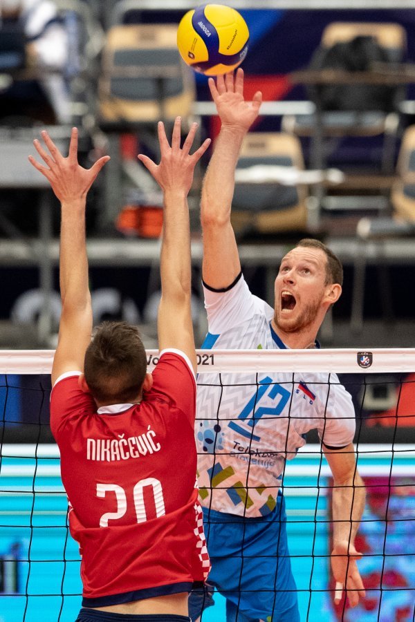 Odbojka, EP za muškarce: Hrvatska - Slovenija 1:3