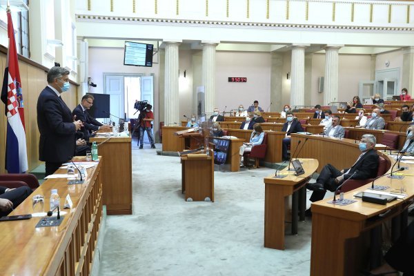 Aktualno prijepodne u Hrvatskom saboru
