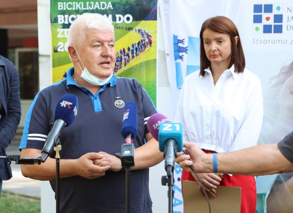 Zagreb: Konferencija za medije povodom biciklijade 'Biciklom do zdravlja'