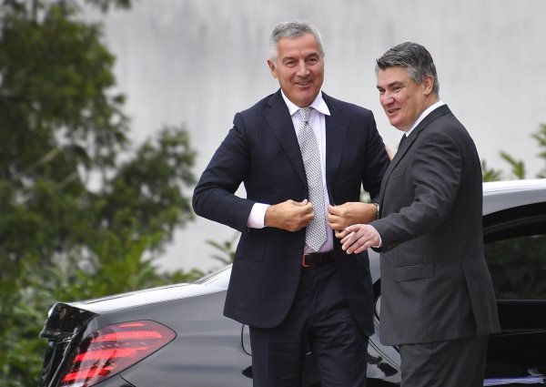 Zoran Milanović i Milo Đukanović