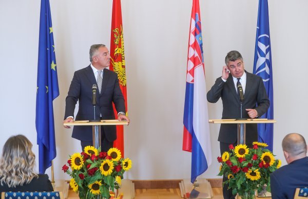 Zagreb: Zoran Milanović i Milo Đukanović dali su medjima izjave nakon sastanka