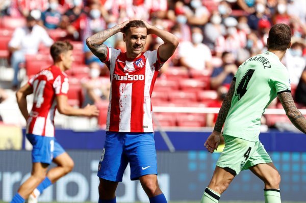 Atletico Madrid - Athletic Bilbao 0:0 (5. kolo La Lige)