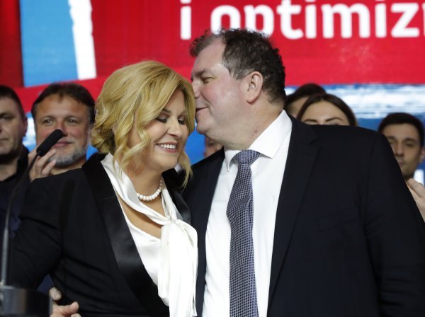 Kolinda Grabar Kitarović i Jakov Kitarović