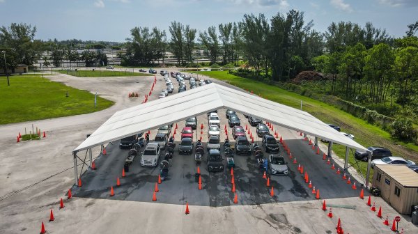 Drive-in testiranje antitijela