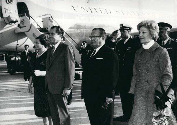 Richard Nixon i Josip Broz Tito 9. rujna 1970. u Beogradu