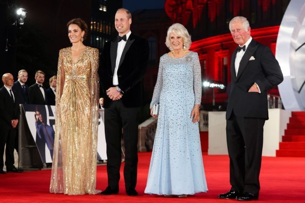 Kate Middleton, princ William, Camilla Parker Bowles i princ Charles