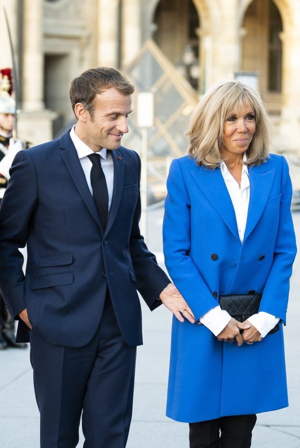 Emmanuel Macron i Brigitte Macron
