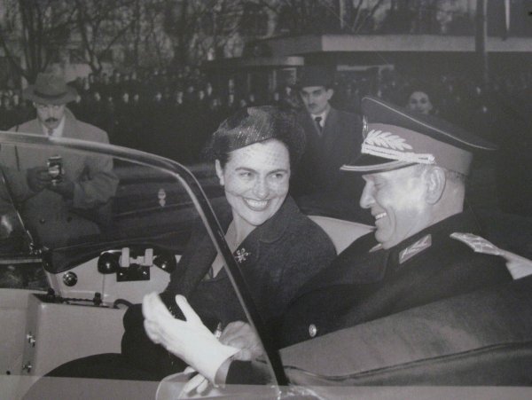 Jovanka i Josip Broz Tito