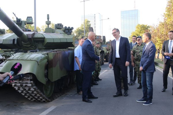 Aleksandar Vučić posjetio Taktičko-tehnički zbor na beogradskom Ušću