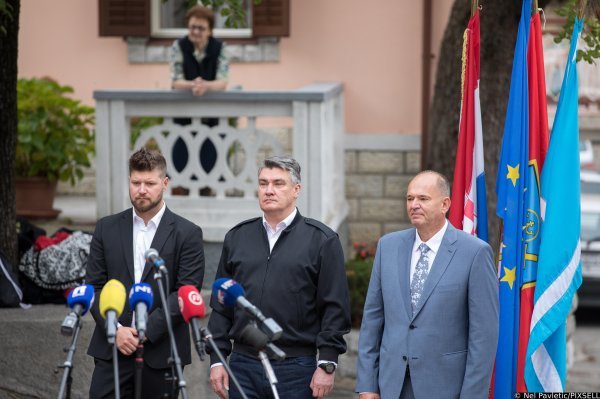 Zoran Milanović na Beloj nedeji u Kastvu