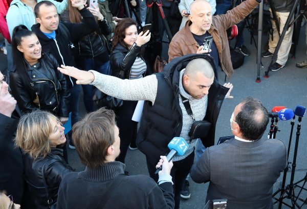 Prosvjed na Rebru zbog uvođenja Covid potvrda
