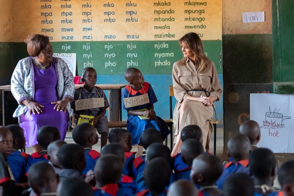 Melania Trumpu posjetila je školu u Malawiju