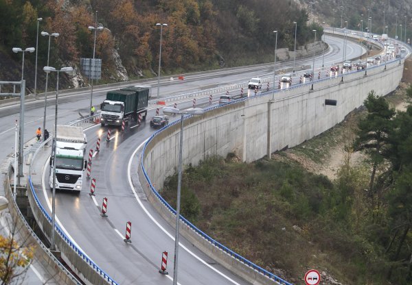 Brza cesta Solin - Klis; prometne gužve