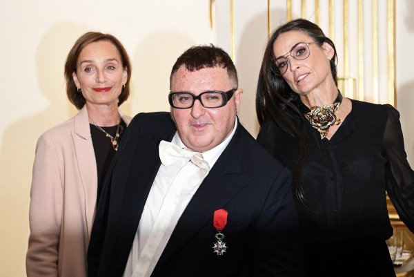 Alber Elbaz, Kristin Scott Thomas i Demi Moore