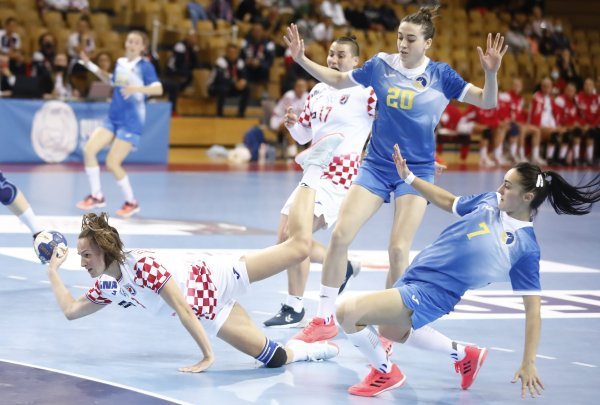 Hrvatska - Ukrajina, rukomet, rukometašice, kvalifikacije za EP rukometašica, 7.10.2021.