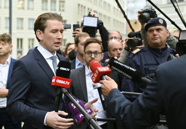 Sebastian Kurz nakon pretresa ureda kancelara u Beču