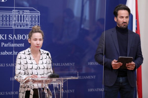 Marin Miletić i Marija Selak Raspudić