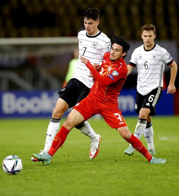 Sjeverna Makedonija - Njemačka, nogomet, kvalifikacije za SP 2022., 11.10.2021.