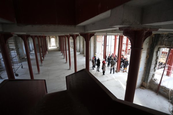 Gradonačelnik Marko Filipović obišao radove na budućoj zgradi Gradske knjižnice Rijeka