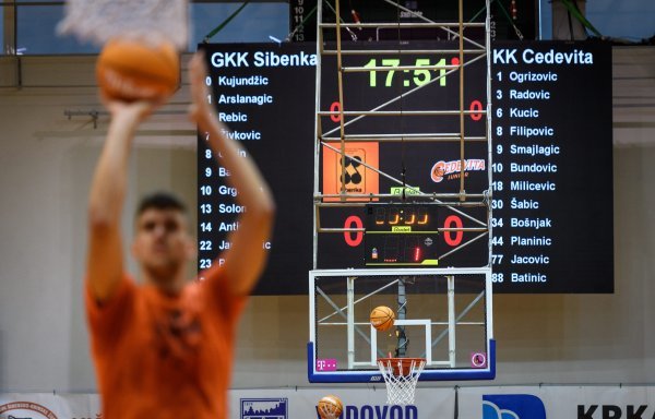 Šibenka - Cedevita Junior, košarka, 13.10.2021.