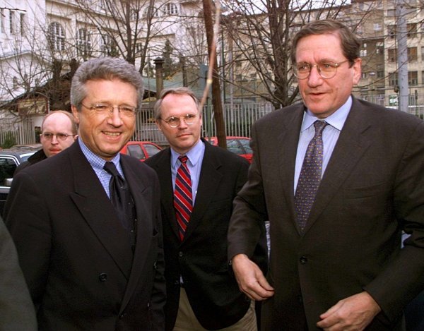 Wolfgang Petritsch, Christopher Hill i Richard Holbrooke