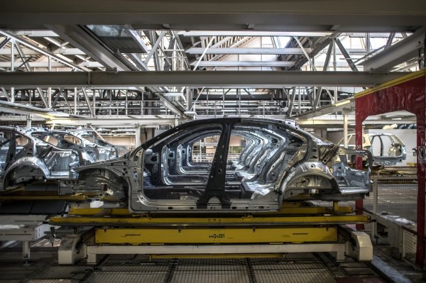 Škodina tvornica u gradu Mlada Boleslav