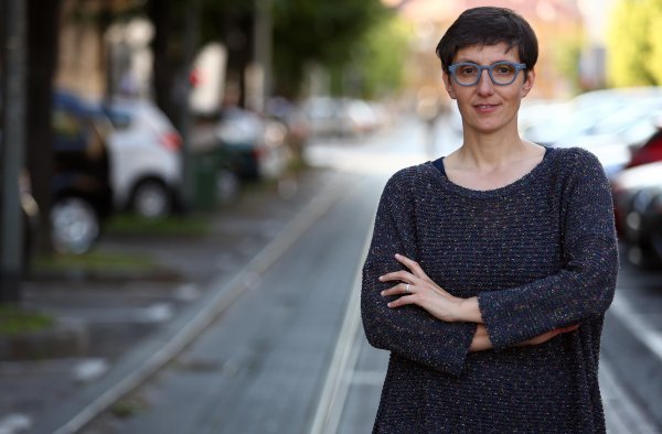 Maja Sever, predsjednica Sindikata novinara Hrvatske 