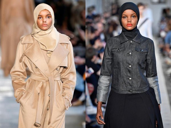 Halida Aden prva je manekenka koja se na reviji Max Mare u Milanu prošetala modnom pistom u hidžabu