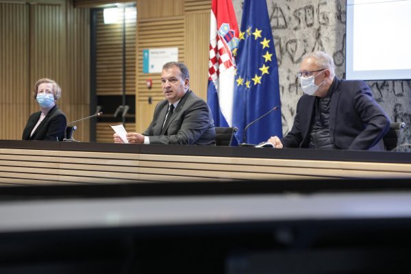 Nacionalni stožer za civilnu zaštitu održao konferenciju za medije