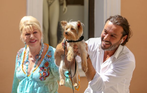 Rossano Rubicondi i Ivana Trump