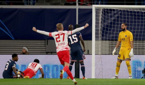 Red Bull Leipzig - PSG, Liga prvaka, 3.11.2021.
